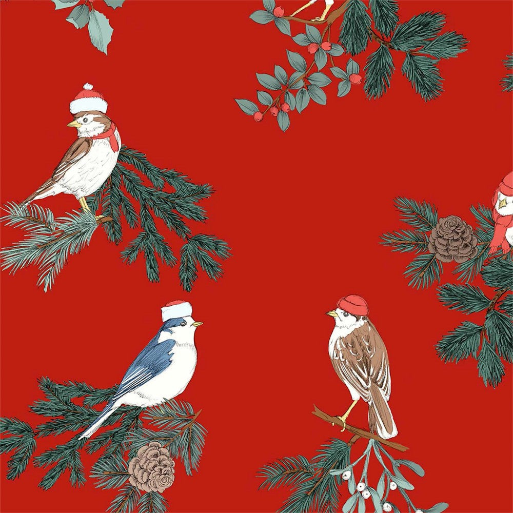 Julevoksdug - Småfugle