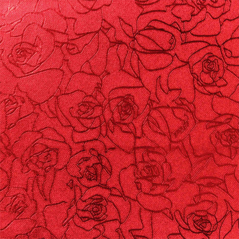 Voksdug Rosenbuer Metallic Rød