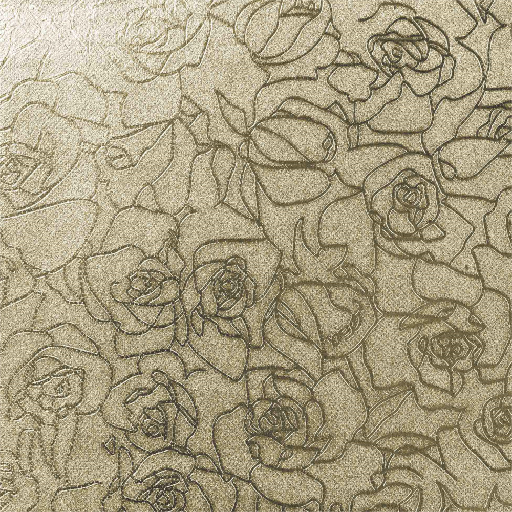 Voksdug Rosenbuer Metallic Guld