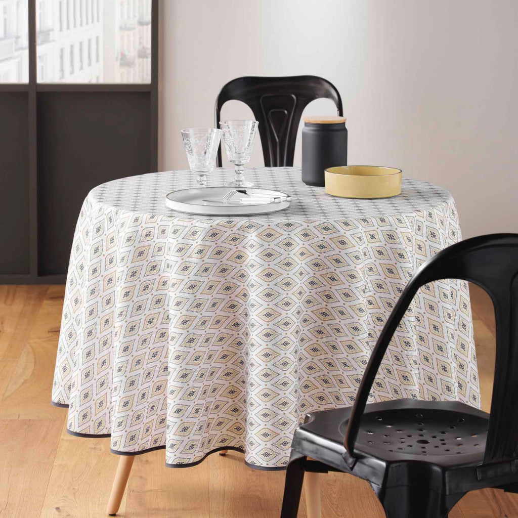 Orisia - Ø 180 cm, rund dug med anti-plet