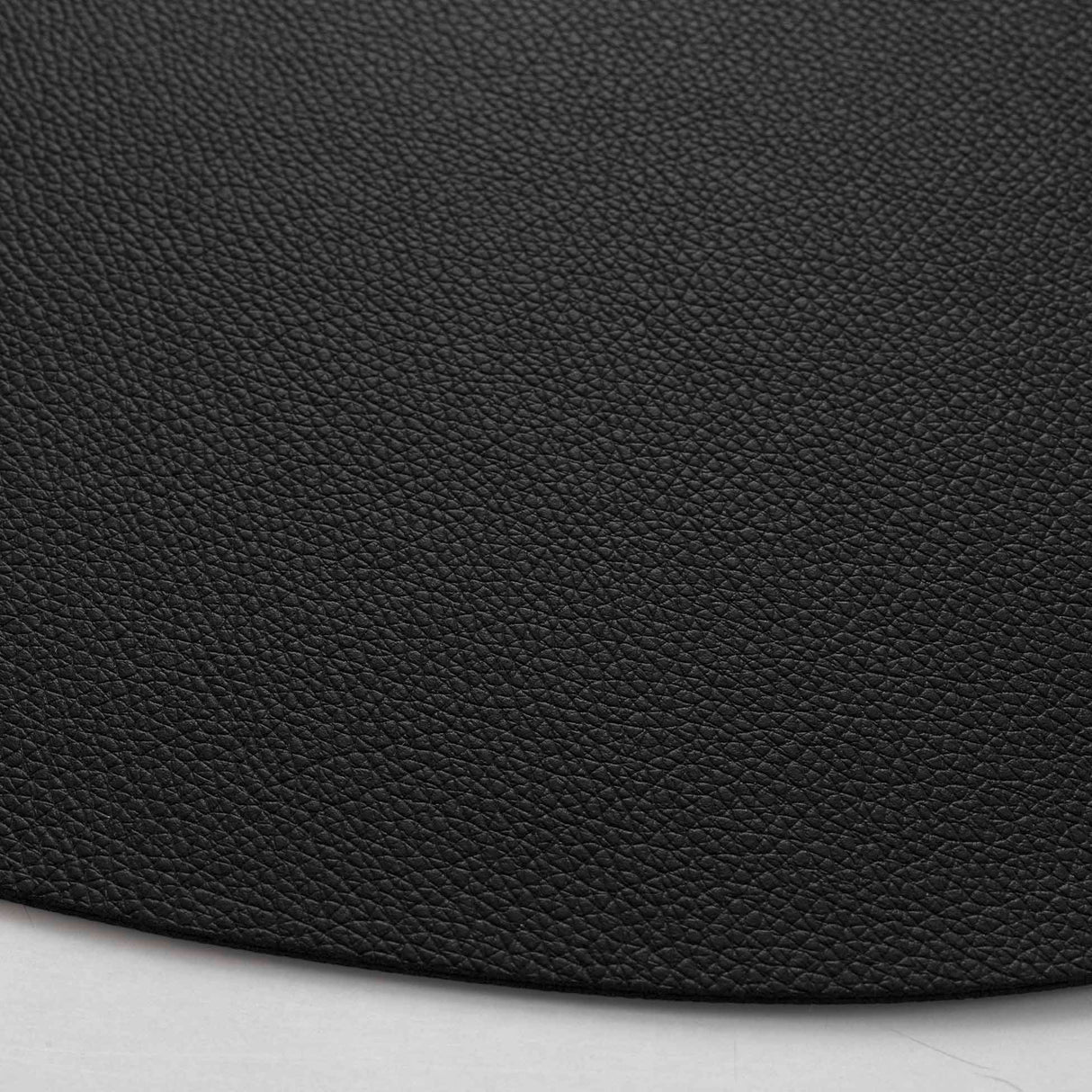 Galita Sort - Dækkeserviet i imiteret læder 37 x 45 cm vendbar