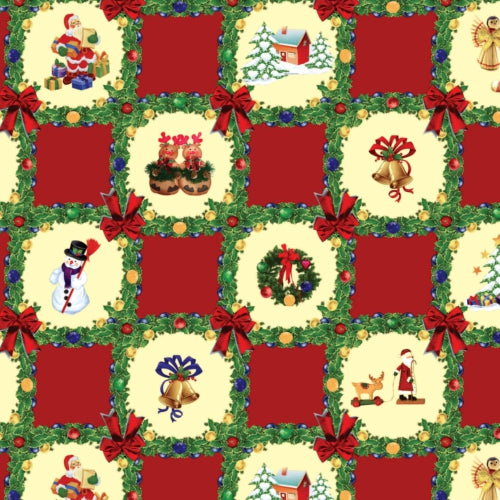 Voksdug - Julemotiver