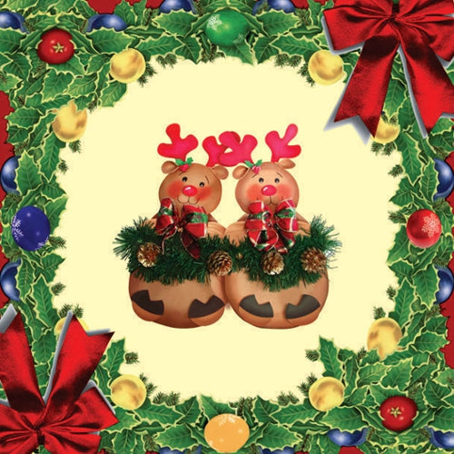 Julevoksdug, voksdug med gamle julemotiver