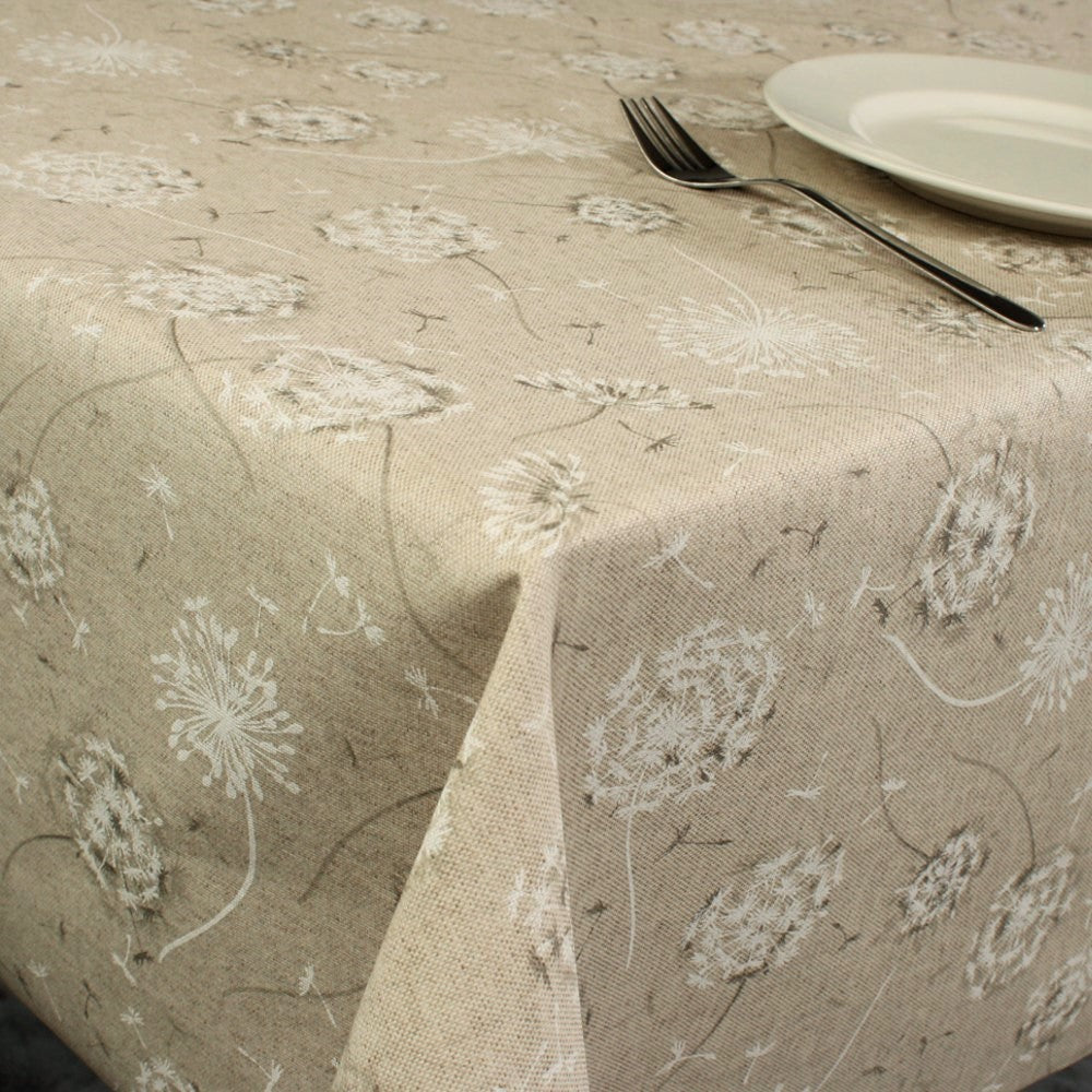 Dairy Flower - Grå Textildug 140 cm bred