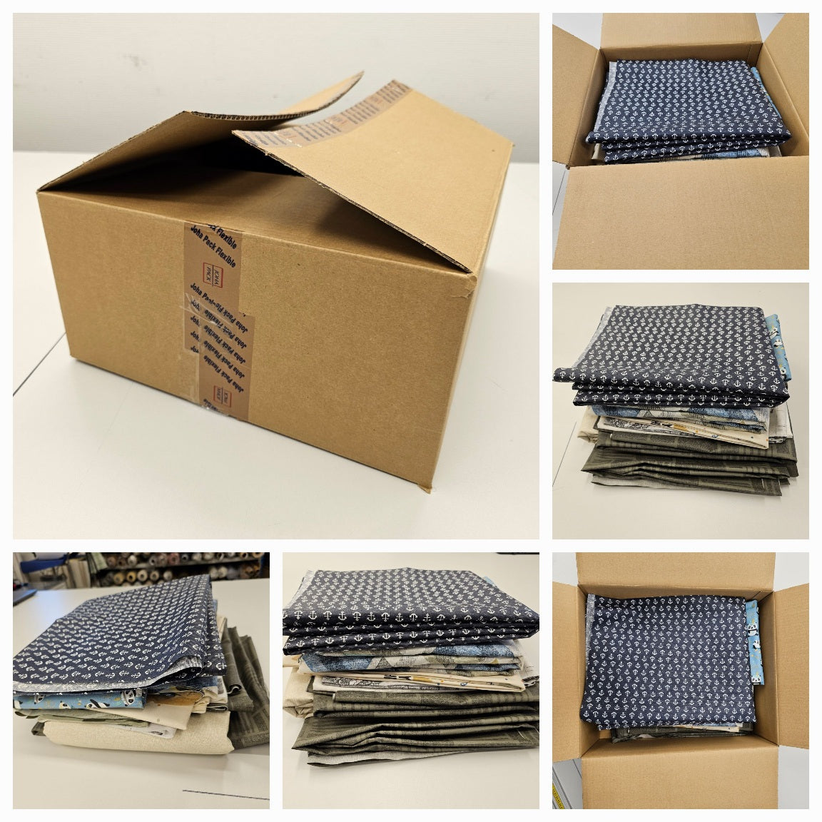 Overraskelseskasse med mindst 6 kg akrylduge