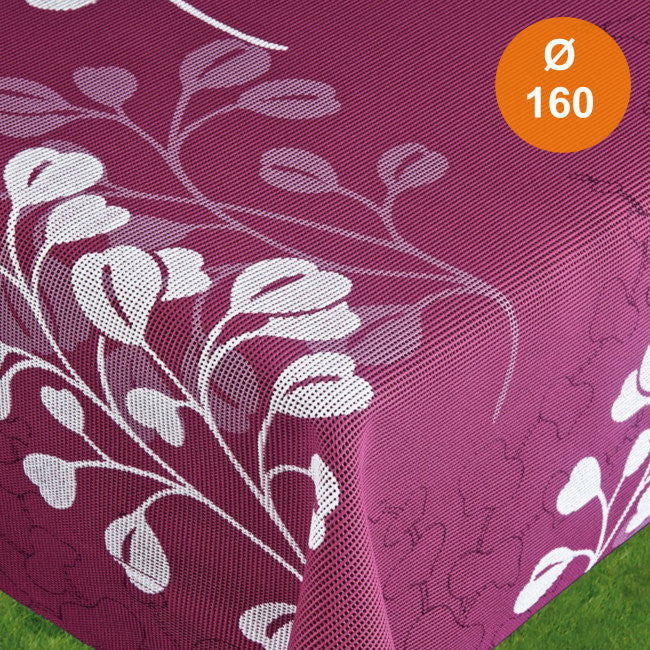 Capri Berry sommerdug, rund Ø 160 cm