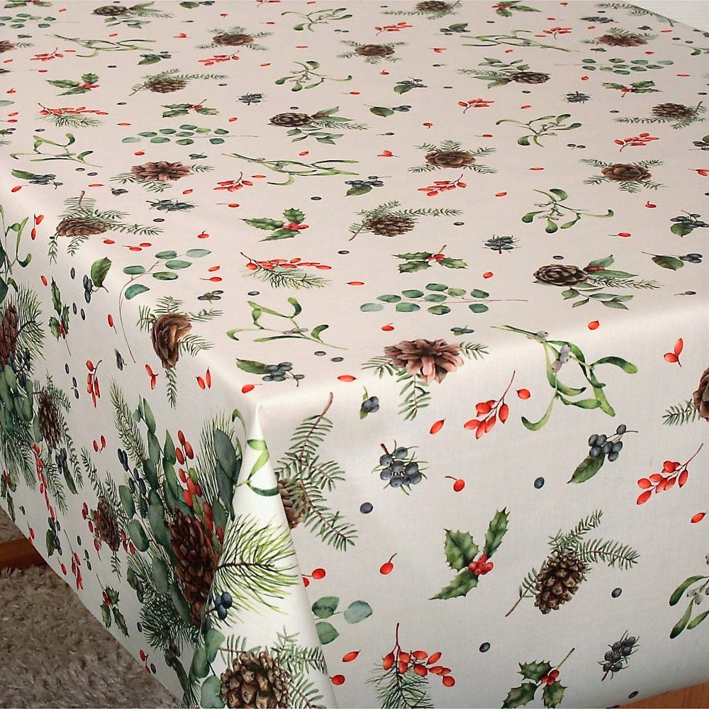 Juleakryldug - Julekogler og Mistelten