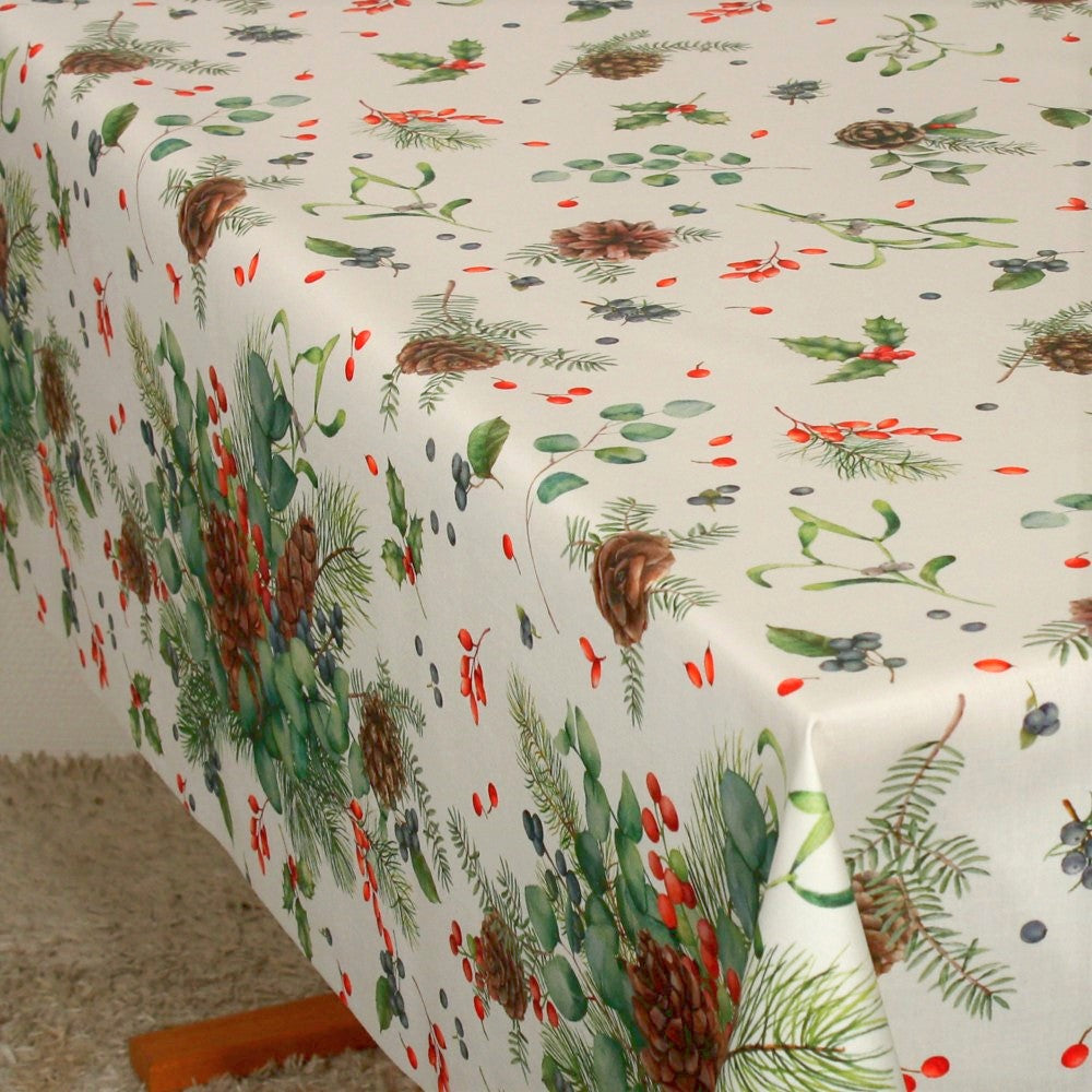 Juleakryldug - Julekogler og Mistelten