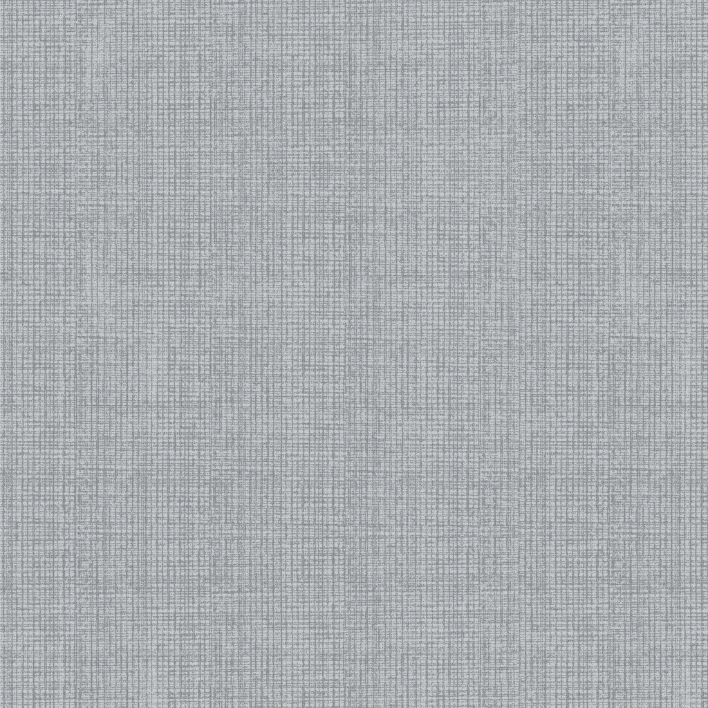 Classic Lys Grå - Ensfarvet voksdug med hørlook