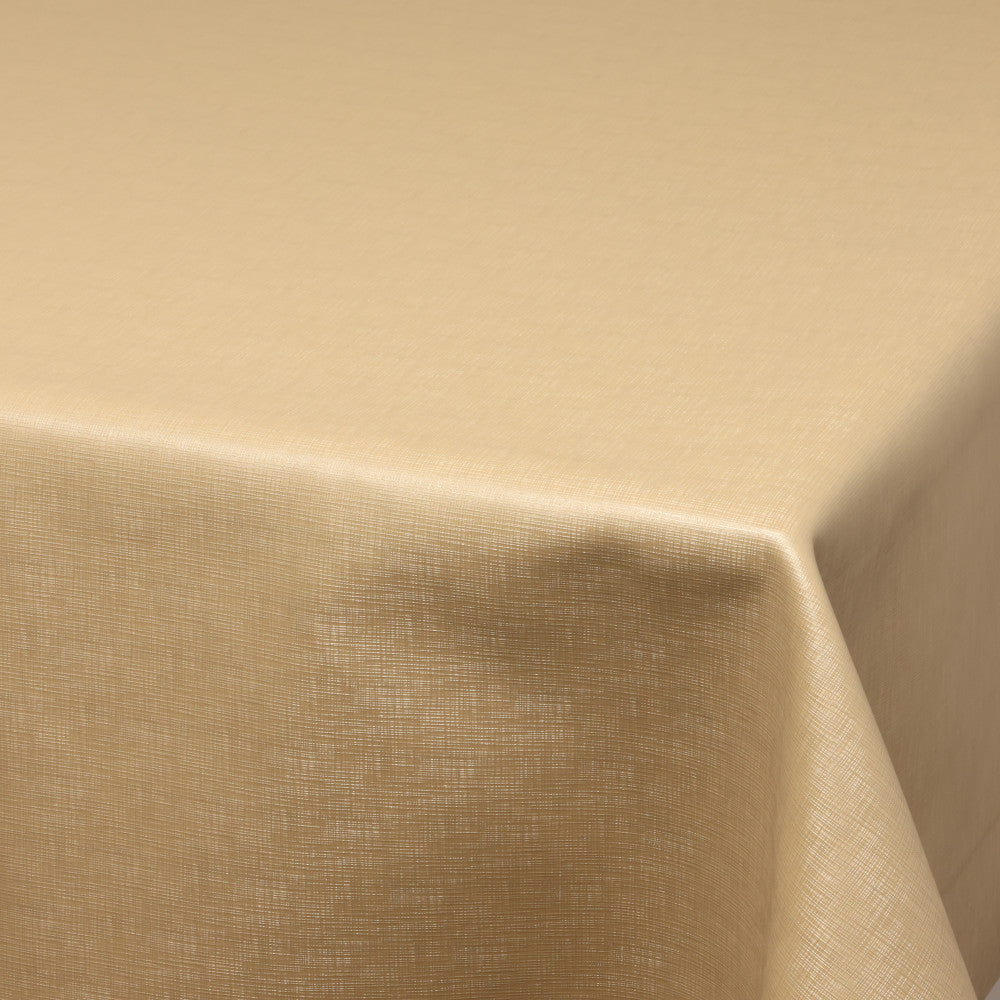 Ambar Polyline Beige - Ekstra kraftig voksdug med elegant spil i overfladen