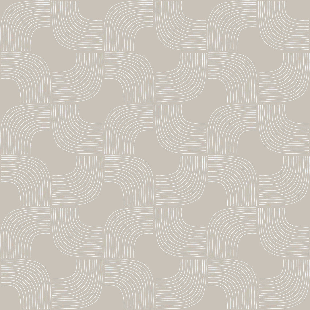 LÆNGDE: 2.0 m - Asami Stone - Ekstra kraftig voksdug med blødt grafisk udtryk