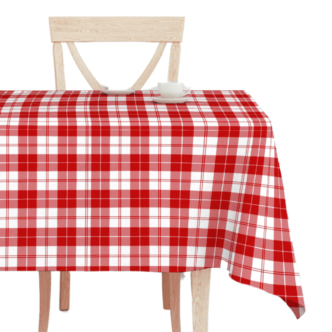 Brent Rød voksdug – Klassisk hygge med landlig charme