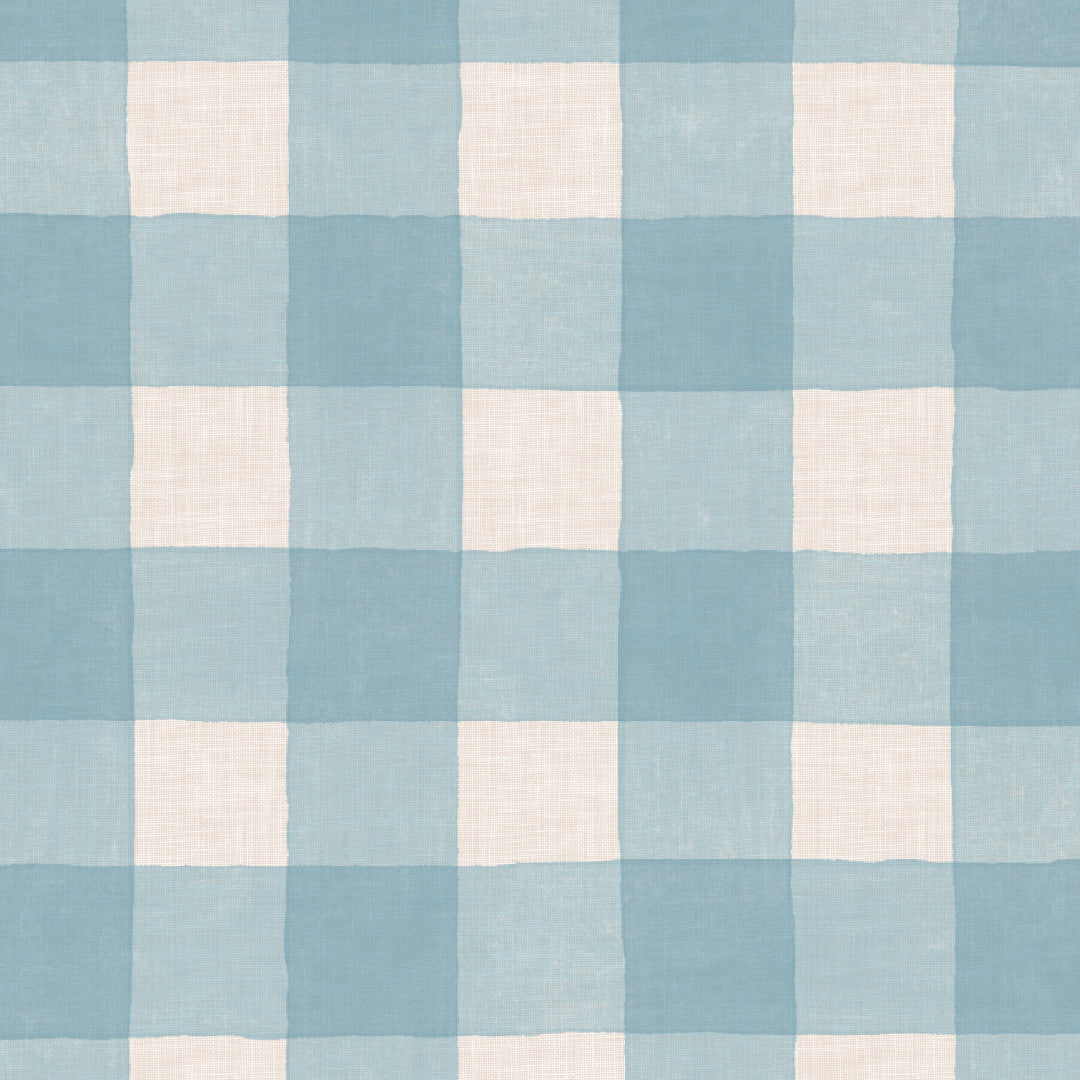 Careaux Blue – Ekstra kraftig voksdug med klassiske blå tern, mønster