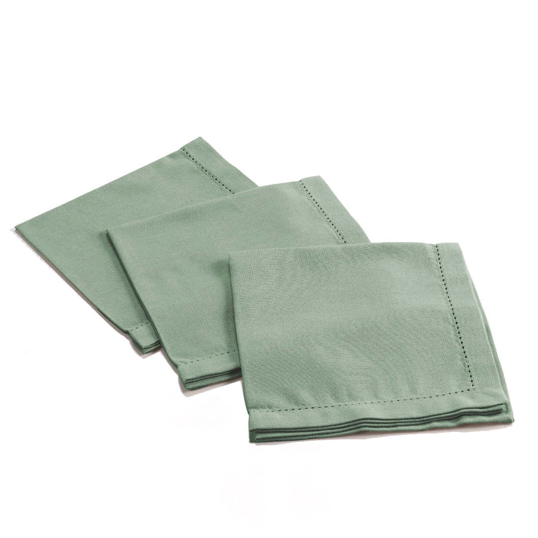 Charline Cèdre – Bomuldsservietter 40 x 40 cm (3 pak)