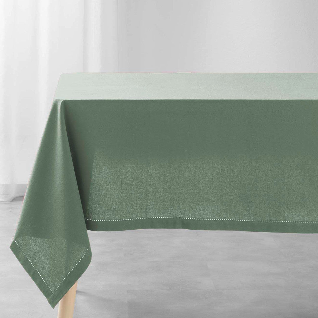 Charline Cèdre – Ensfarvet bomuldsdug 140 x 240 cm