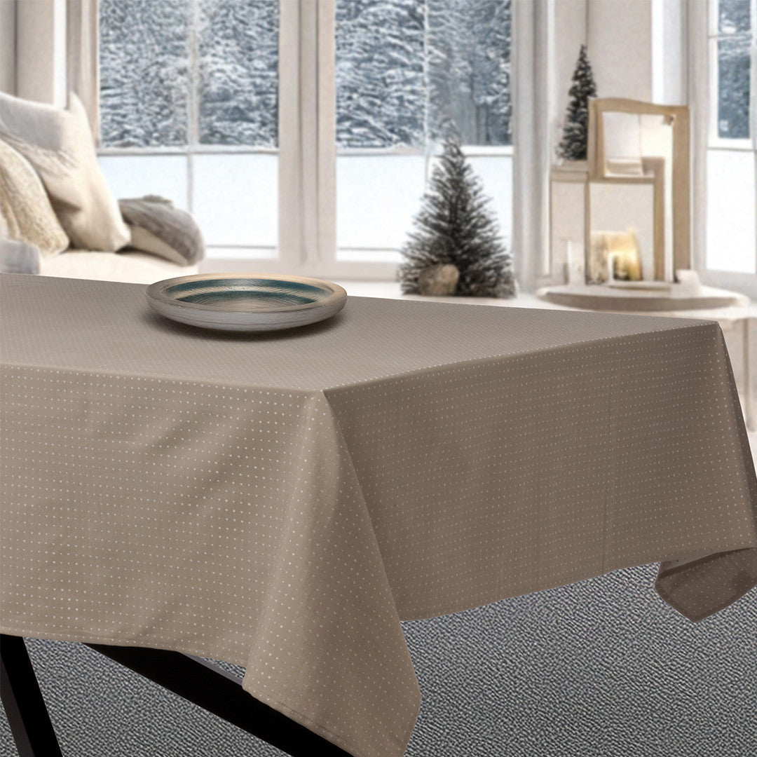 Dotea Beige Damaskdug Med Prikker 140 X 320 Cm Bestil Her Voksdugen dotea-beige-damaskdug-med-prikker-140-x-320-cm-bestil-her-voksdugen