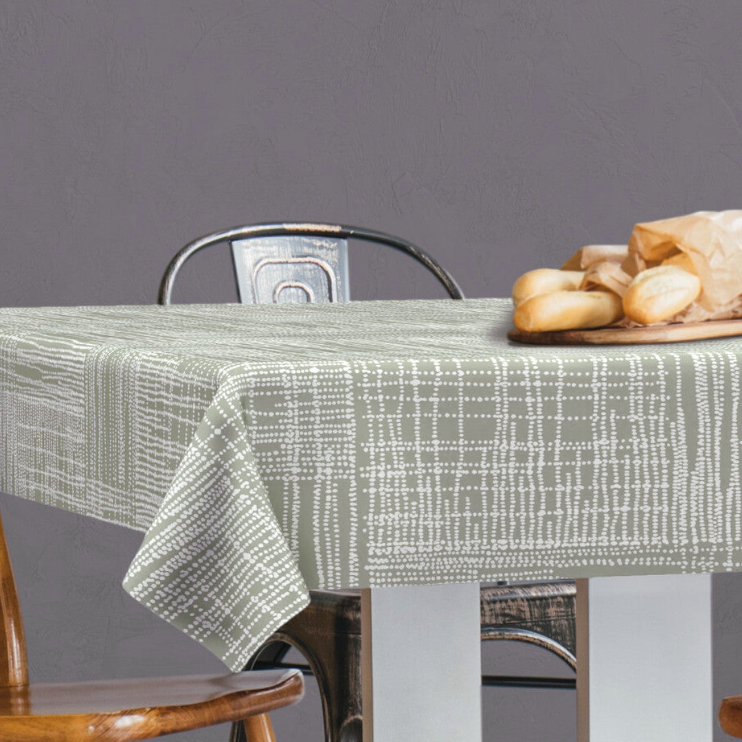 Dotsi – ekstra kraftig voksdug med prikket mønster, hjørnebillede