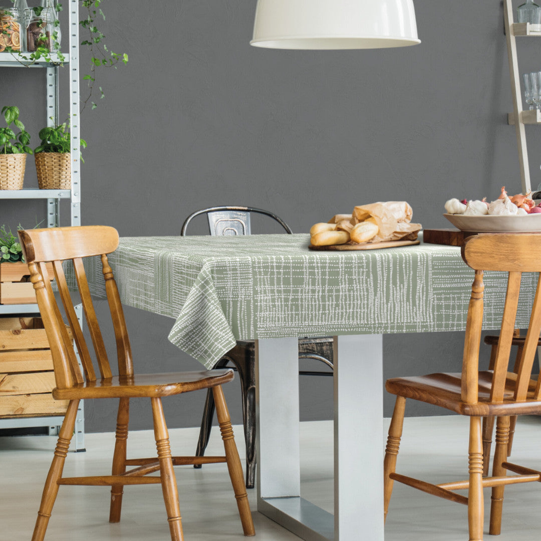 Dotsi – ekstra kraftig voksdug med prikket mønster, miljø