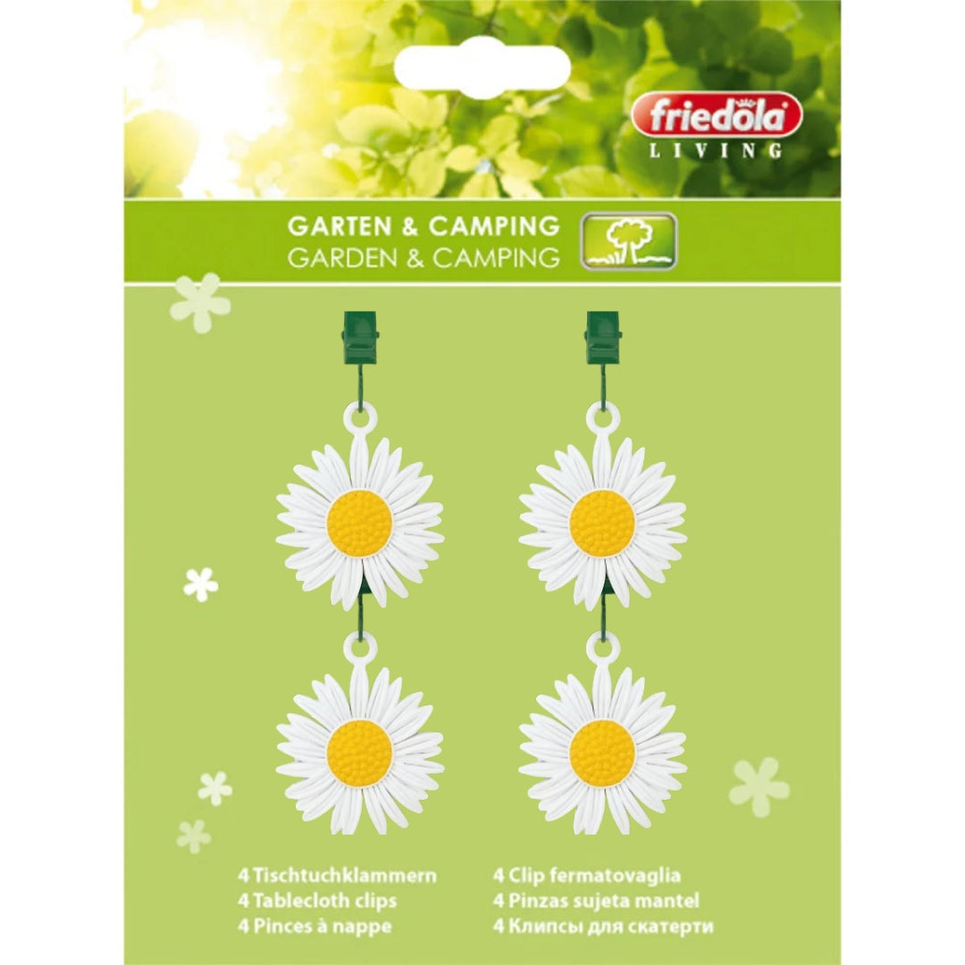 Dugvægte – Margueritter – Sæt med 4 stk.