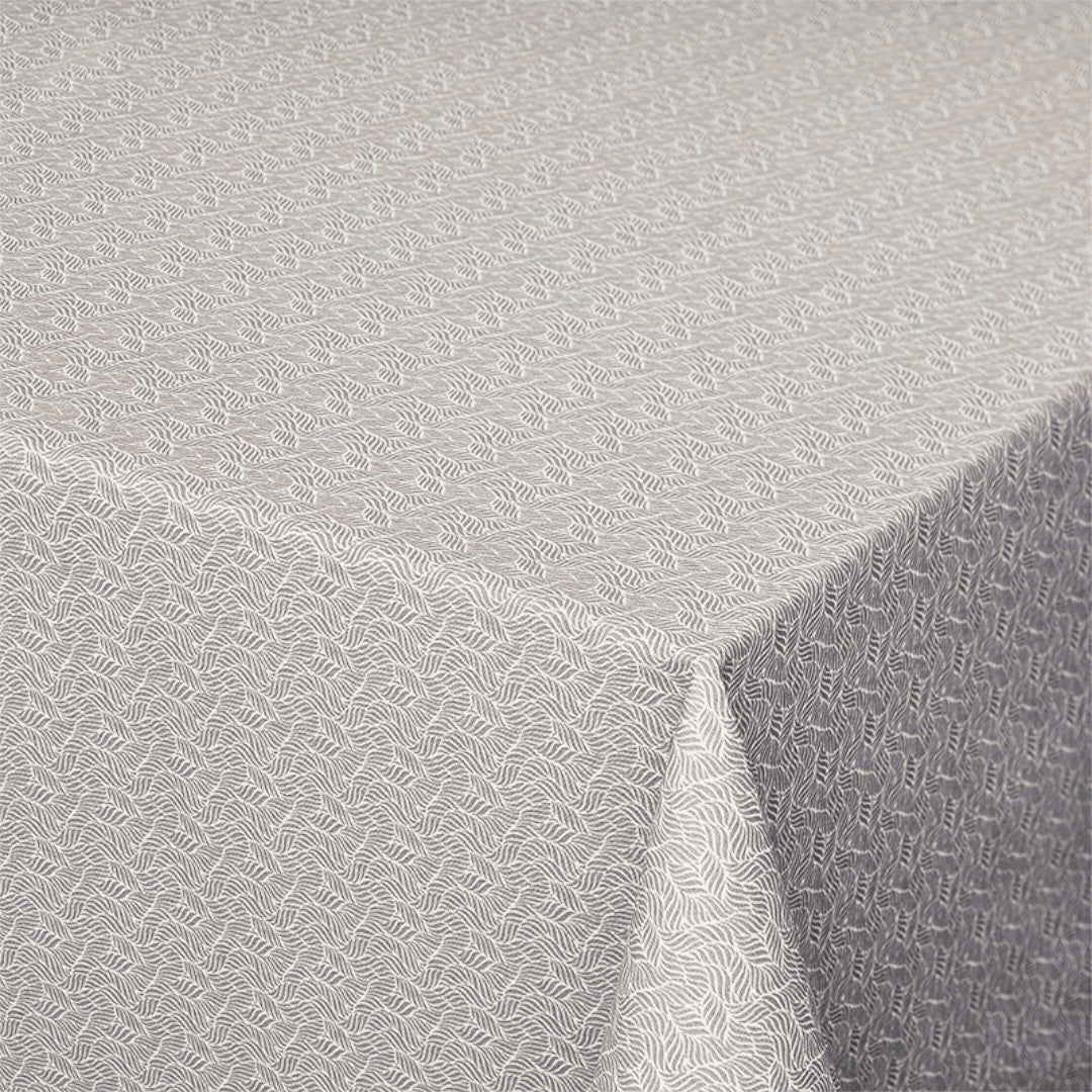 Estes Bølgeblad Sand - Akryldug med antiskrid, hjørne