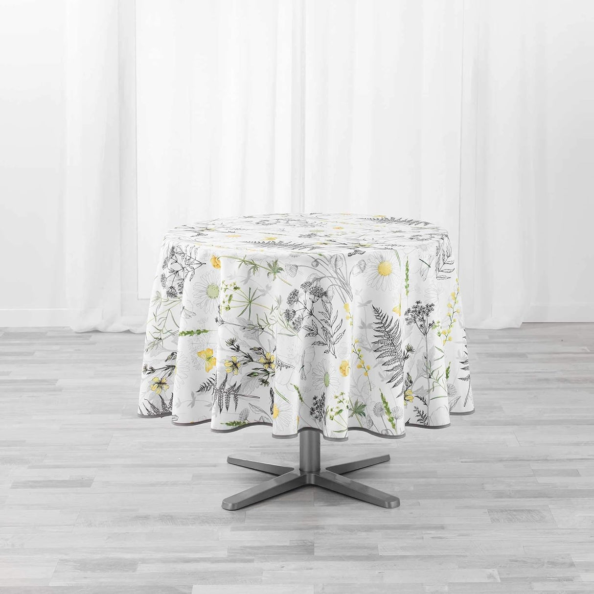 Florasion Ø 180 cm, rund dug med anti-plet, opdaekning