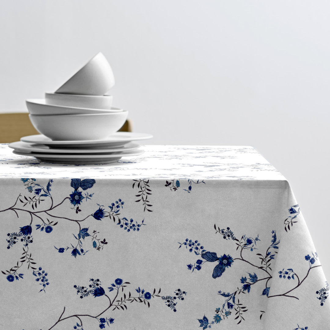 Grace Navy Blue - Södahl akryldug med antiskrid