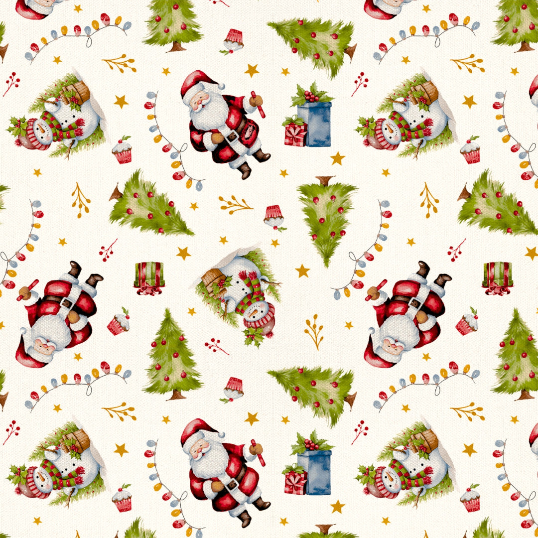 Julemand & Snemand – Juleakryldug med klassisk julestemning, mønster