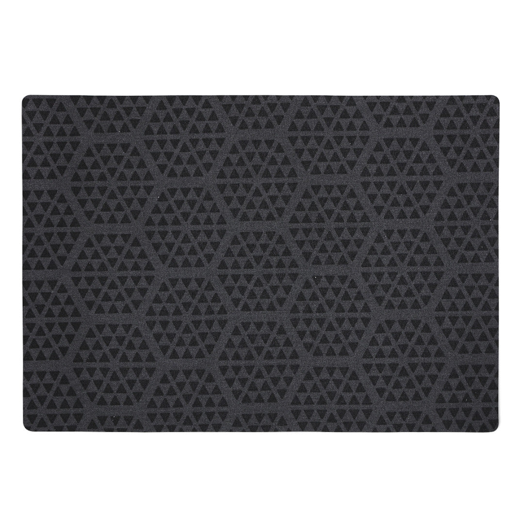 Juna Komet dækkeserviet sort 30 x 43 cm