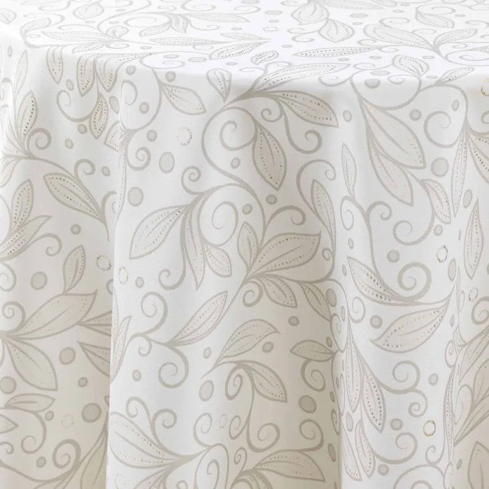 Leya Ø 180 cm, rund dug med anti-plet, nærbillede