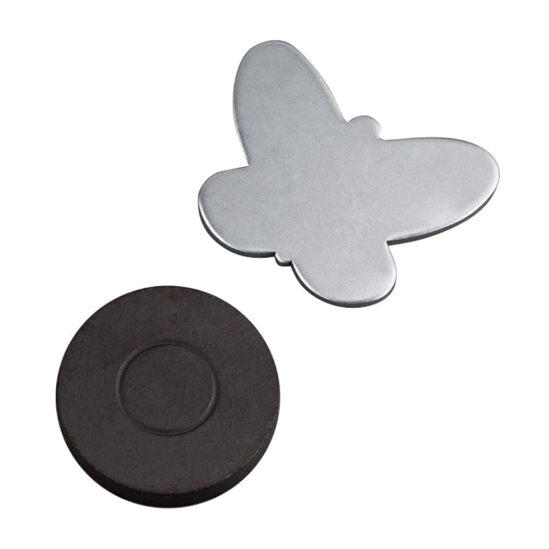 Magnetiske dugvægte – Sommerfugle – Sæt med 4 stk., magnet