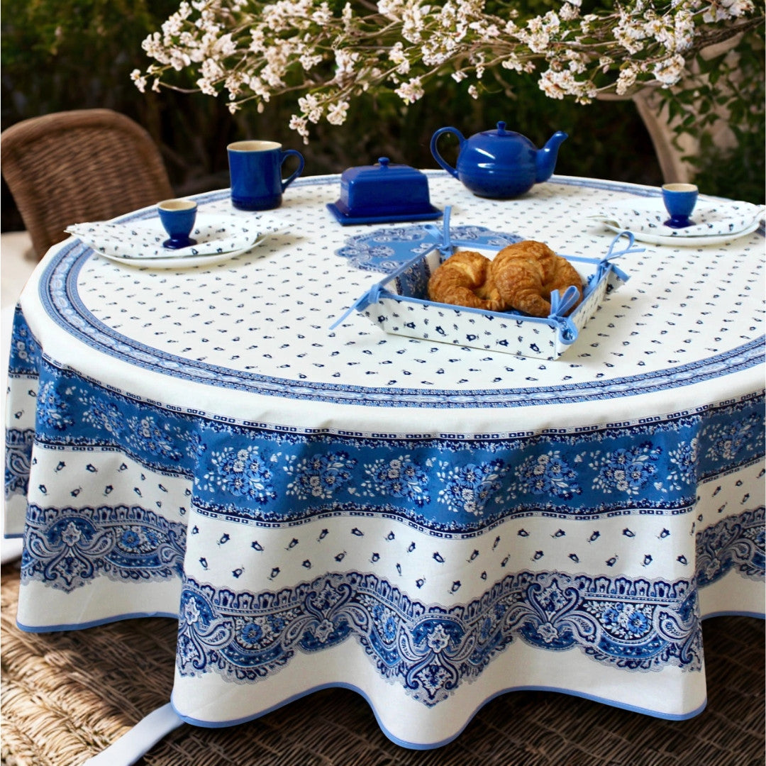 Marat d´Avignon Tradition Blå - Rund provencedug Ø 180