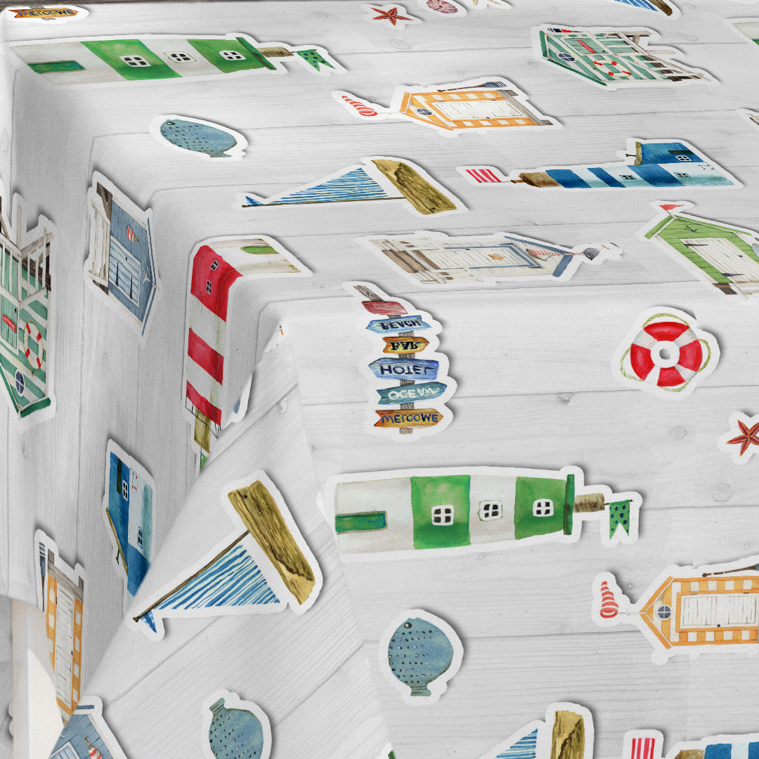 Moana – Akryldug med maritime motiver, hjørne