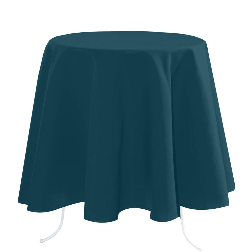 Nelson, ensfarvet stofdug Ø 180, Blågrøn