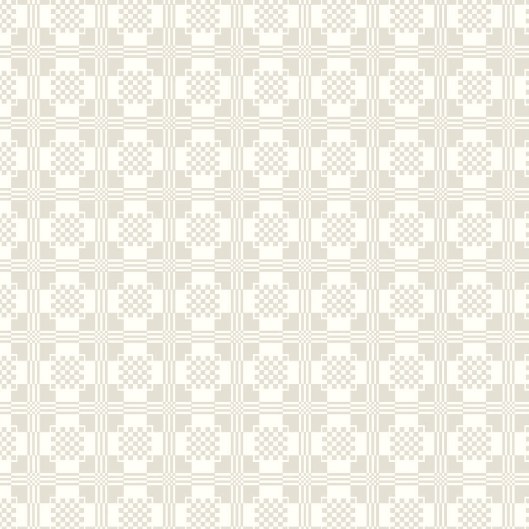 Nordfavn Adamascado Positivo Offwhite – Voksdug med klassisk mønster, mønster