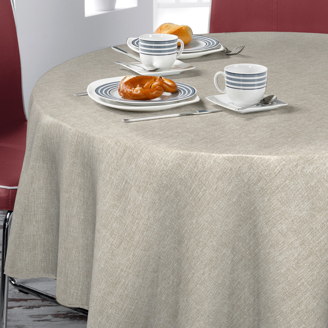Nordfavn Fine Texture Linen – Let præget voksdug med fint hørlook, mønster