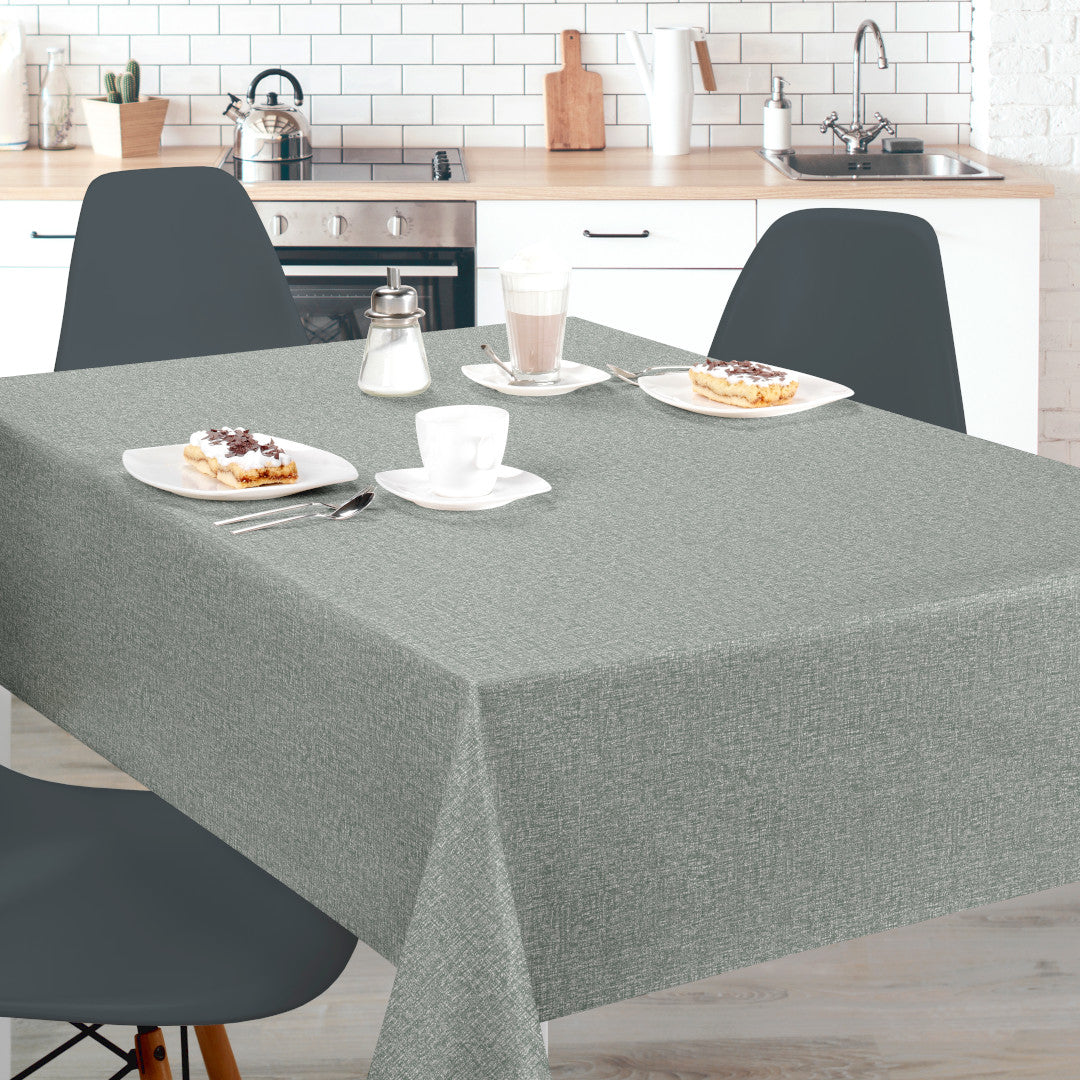 Nordfavn Fine Weave Moss – Præget voksdug med diskret tekstiludtryk, miljø