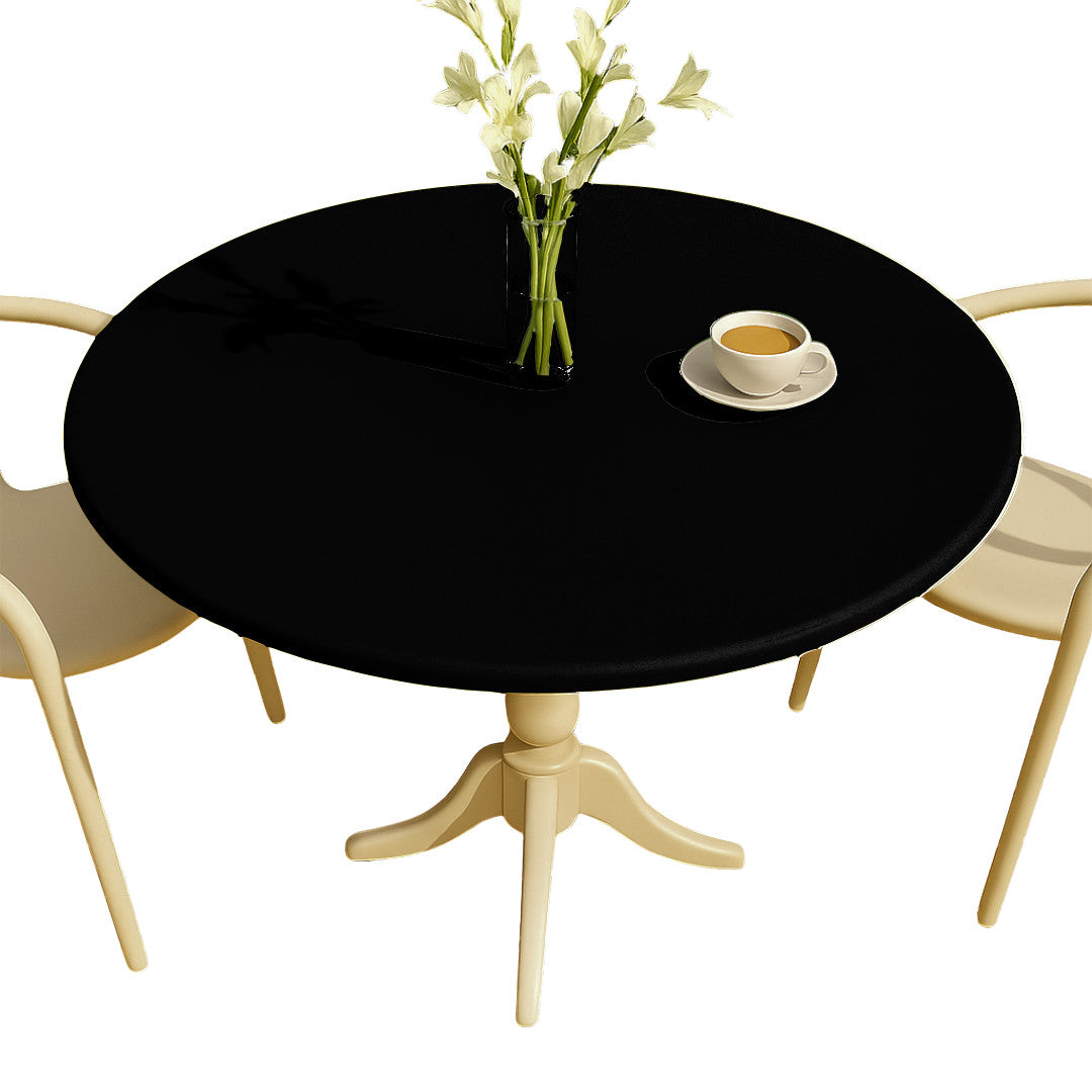 Nordfavn Uni Pirate Black - Ensfarvet halvblank voksdug