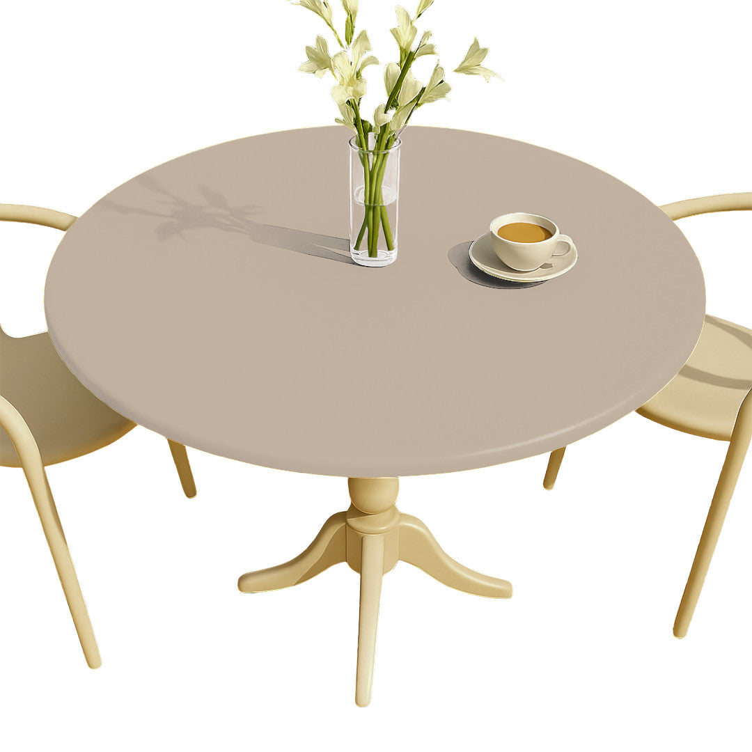 Nordfavn Uni Sesam Beige - Ensfarvet halvblank voksdug