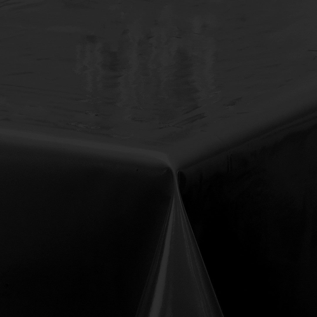 Nordfavn Uni Pirate Black - Ensfarvet halvblank voksdug, hjørne