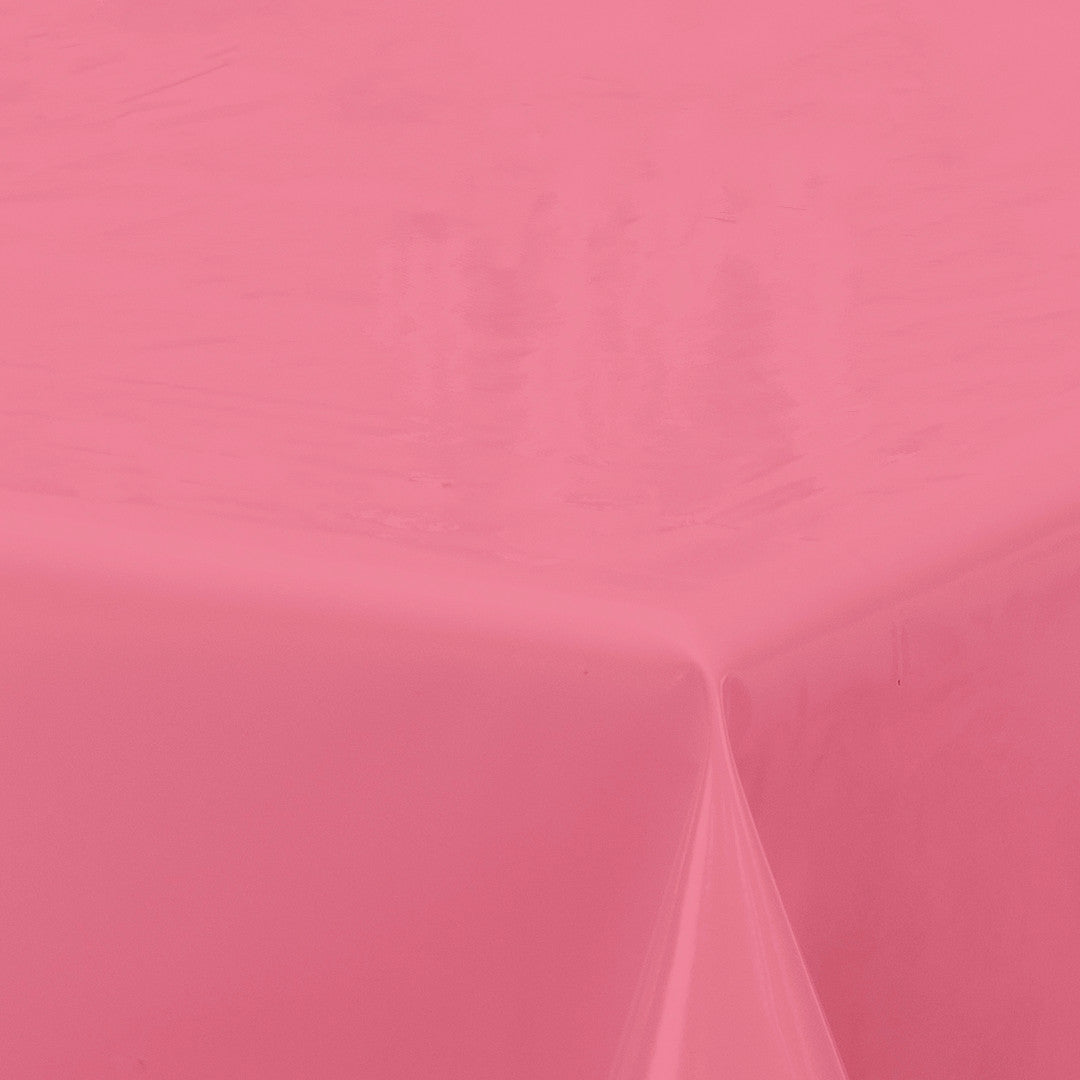 Nordfavn Uni Rose Pink - Ensfarvet halvblank voksdug, hjørne