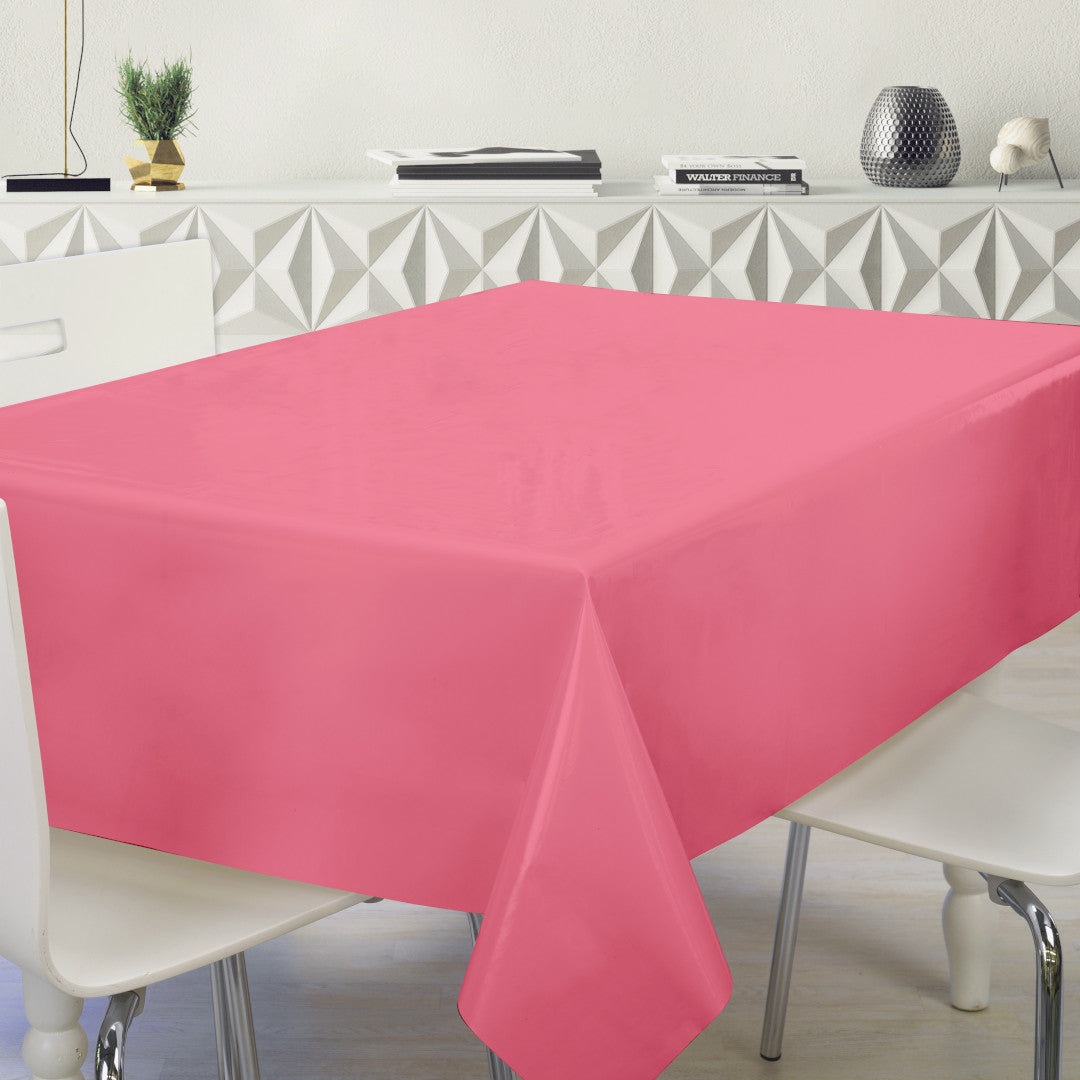 Nordfavn Uni Rose Pink - Ensfarvet halvblank voksdug, miljø