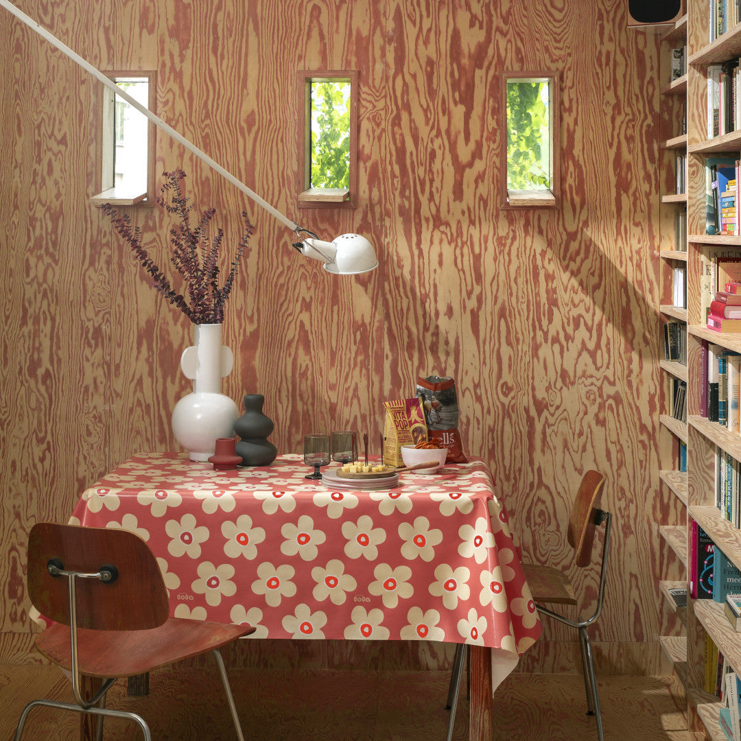 Small Big Flower Punch - Lola voksdug med skønne blomster, miljø