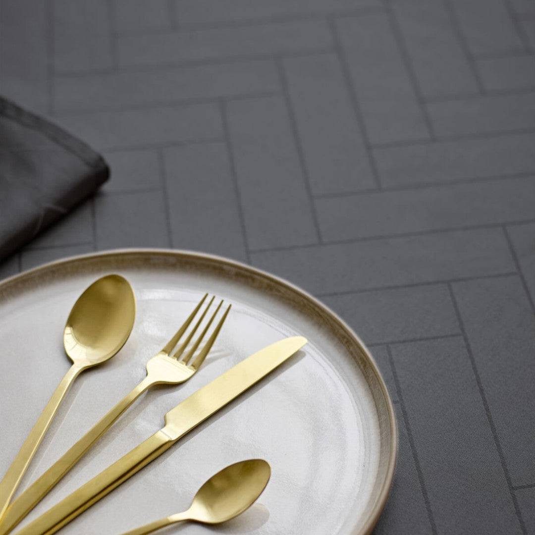 Södahl Tiles Rund Damaskdug Ø 180 cm - Ash, nærbillede