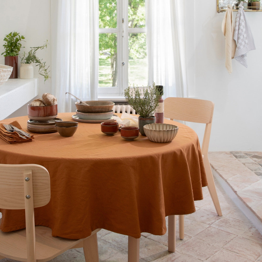 WOW Hørdug, Essence Henna – Rund Ø 180 cm, miljø