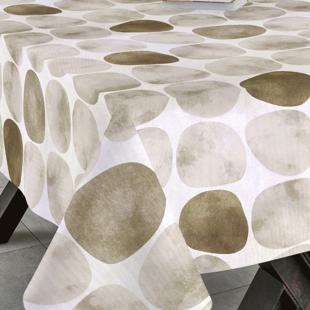 Arapoff Arena - Stonefree Retro 160 cm, akryldug i hvid/beige