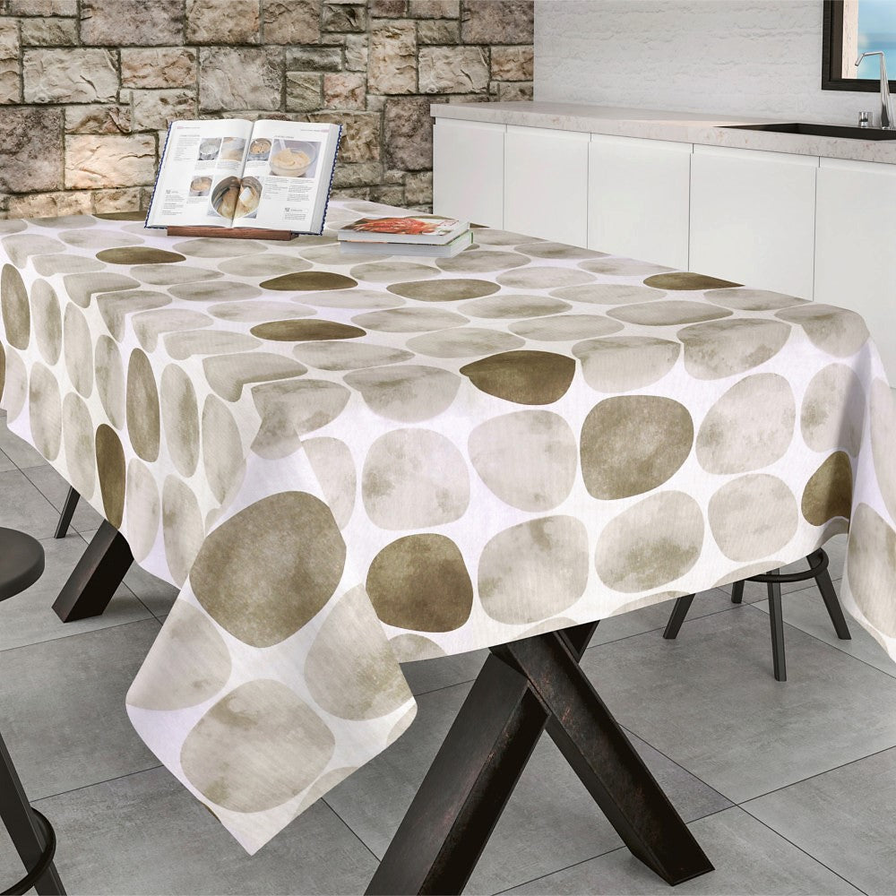 Arapoff Arena - Stonefree Retro 180 cm, akryldug i hvid/beige