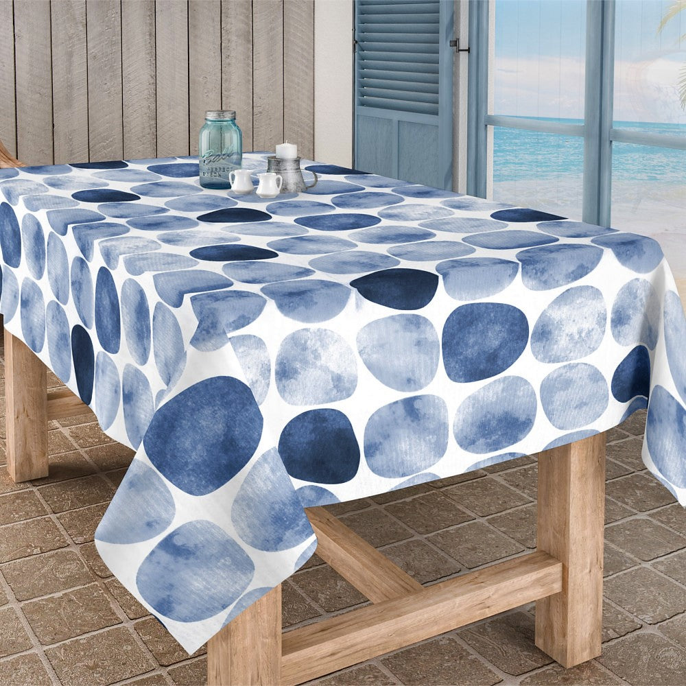 LÆNGDE: 1,8 meter - Arapoff Rio - Stonefree Retro, akryldug i hvid/blå/lyseblå