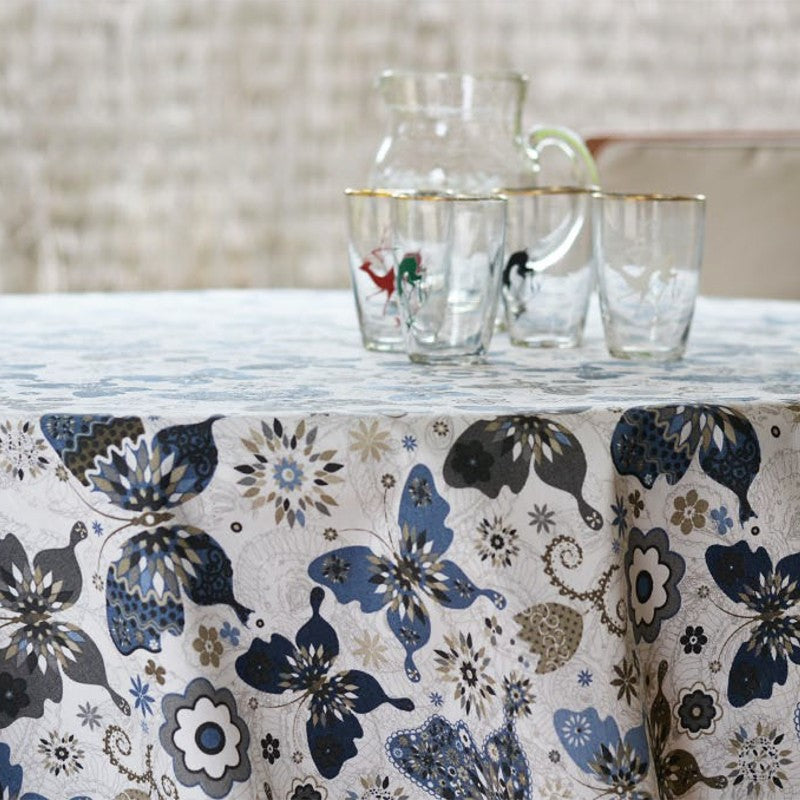 Akryldug-Chagall-sommerfugle-blomster-160_1