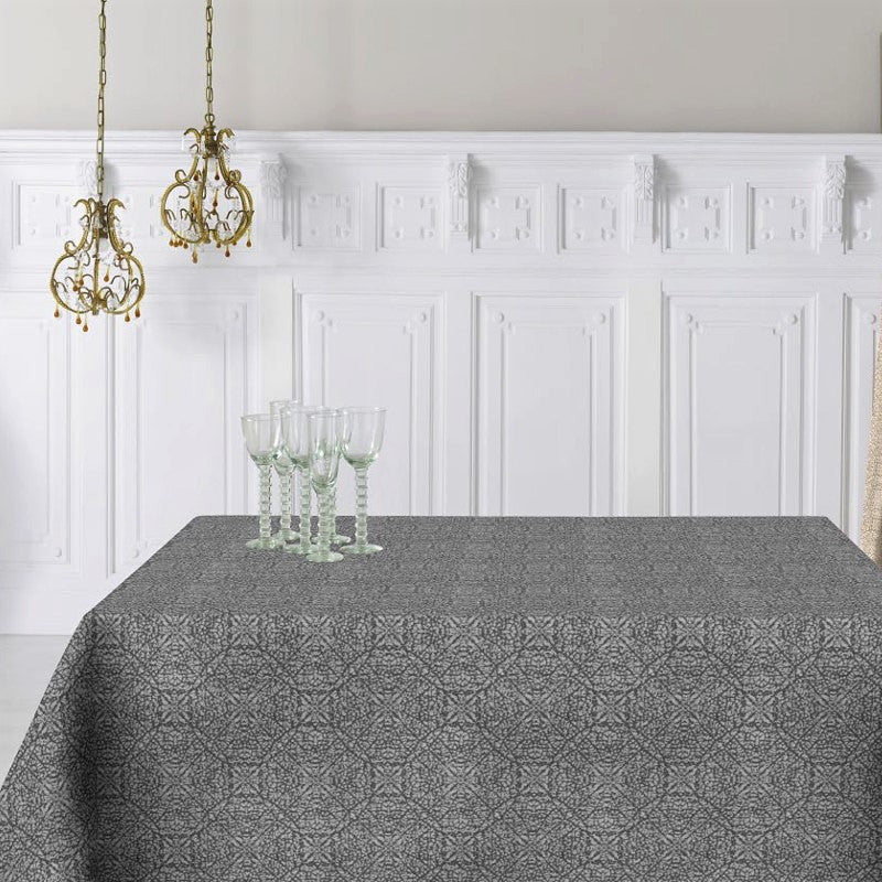 ARP Stålgrå, jacquardvævet akryldug, 160 cm bred