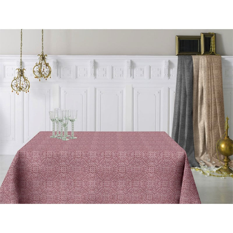 ARP Wein/vinrød, jacquard vævet akryldug, 140 cm bred